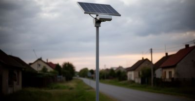 Podpisano umowę na montaż 23 lamp solarnych hybrydowych